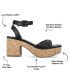 ფოტო #7 პროდუქტის Women's Eianna Platform Sandals