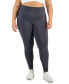 Фото #1 товара Plus Size Stretch Full-Length Leggings, Created for Macy's