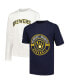 Big Boys Navy, White Milwaukee Brewers T-shirt Combo Set