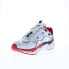 Фото #4 товара Fila Trigate 1RM02232-125 Mens White Leather Lifestyle Sneakers Shoes 10.5