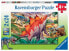 2x24 p Puzzle - Mammuts und Dinosaurier