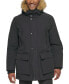 ფოტო #5 პროდუქტის Men's Parka with a Faux Fur-Hood Jacket, Created for Macy's