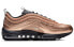 Фото #3 товара Nike Air Max 97 Copper 低帮 跑步鞋 男女同款 黑铜 / Кроссовки Nike Air Max CT1176-900