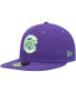 Men's Purple Chicago Cubs Lime Side Patch 59FIFTY Fitted Hat