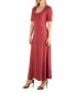 ფოტო #3 პროდუქტის Women's Casual Maxi Dress