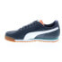 Фото #9 товара Puma Roma Basic + 36957137 Mens Blue Leather Lifestyle Sneakers Shoes