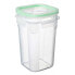 TATAY Clip Safe Square 1L Food container Clear / Green - фото #2