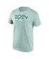 Фото #2 товара Branded Men's Mint Paris 2024 Euphoric Primary T-Shirt