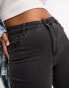 Фото #10 товара Noisy May Curve Callie high waisted skinny jeans in grey