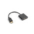 Фото #1 товара Адаптер для DisplayPort на HDMI Lanberg AD-0009-BK Чёрный