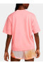 Фото #4 товара Dri-Fit Trail Short-Sleeve Oversize Pembe Kadın T-shirt