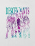 Фото #2 товара Kids Descendants Group Sketch Graphic Boxy Crop Tee