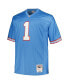 Фото #2 товара Men's Warren Moon Light Blue Houston Oilers Big and Tall 1993 Legacy Retired Player Jersey