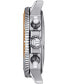 ფოტო #2 პროდუქტის Men's Swiss Chronograph Seastar 1000 Gray Textile Strap Watch 46mm