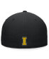 Men's Black Iowa Hawkeyes Fitted Hat