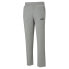 Фото #1 товара Puma Essentials Logo Pants Mens Grey Athletic Casual Bottoms 846822-03