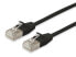 Фото #1 товара Equip Cat.6A F/FTP Slim Patch Cable - 3m - Black - 3 m - Cat6a - F/FTP (FFTP) - RJ-45 - RJ-45