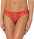 Фото #1 товара Eberjey Women's 186159 Noor Cheeky Bikini Underwear Racing Red Size XS