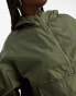 Фото #3 товара ASOS DESIGN overhead rain jacket in khaki