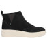 Фото #1 товара TOMS Jamie Slip On Platform Womens Black Sneakers Casual Shoes 10016150T