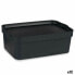 Фото #1 товара Контейнер для хранения с крышкой антрацитный Kipit Plastic 6 L 21 x 11 x 32 см (12 штук)