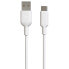 MUVIT USB To Type C cable 0.2m 3A - фото #1