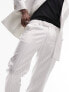 Фото #10 товара Topman slim leg stripe suit trouser