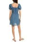 Фото #2 товара Bella Dahl Puff Sleeve Linen Dress Women's Xs