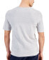 Men's Tonal Wave Jacquard T-Shirt, Created for Macy's