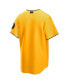 ფოტო #4 პროდუქტის Men's Gold Pittsburgh Pirates 2023 City Connect Replica Jersey