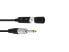 Omnitronic 30225085 XLR Adapterkabel[1x XLR-Stecker 3 polig - 1x Klinkenstecker 6.3 mm mono] - Audio/Multimedia - 0.3 m