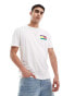 Tommy Jeans multicolour logo back print t-shirt in white