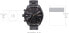 Фото #3 товара Мужские наручные часы с черным кожаным ремешком Diesel Men's MS9 Chronograph Quartz Watch
