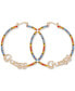 Фото #1 товара Серьги Guess Rainbow Stone Hoop