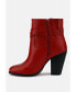 Фото #2 товара CAT-TRACK Womens Leather Ankle Boots