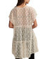 Women's Festival Lace Tiered Duster