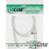 Фото #3 товара InLine Audio Cable 3.5mm M/F - Stereo - white/gold 5m