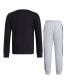 ფოტო #3 პროდუქტის Little Boys Cotton T-shirt and Heather Fleece Jogger Pants, 2 Piece Set