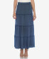Фото #1 товара Women's Tiered Maxi Skirt