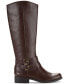Фото #2 товара Women's Maliaa Buckled Riding Boots, Created for Macy's