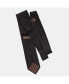 ფოტო #5 პროდუქტის Big & Tall Nero - Extra Long Silk Grenadine Tie for Men