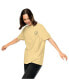 ფოტო #1 პროდუქტის Juniors' Sunflower Bees Unisex Heavyweight T-shirt