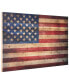 Фото #2 товара 'American Dream 2' Arte De Legno Digital Print on Solid Wood Wall Art - 24" x 36"