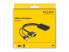 Delock 64172 - 0.25 m - HDMI Type A (Standard) - VGA (D-Sub) + 3.5mm + USB Type-A - Female - Male - Straight