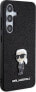 Фото #4 товара Karl Lagerfeld Karl Lagerfeld KLHCS24MGKNPSK S24+ S926 black/black hardcase Fixed Glitter Ikonik Logo Metal Pin