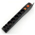 Фото #1 товара Power strip with protection Acar P7 black - 7 sockets - 1,5 m