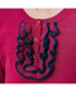 ფოტო #7 პროდუქტის Baby Girls Long Sleeve Ruffle Sweater Henley, Infant