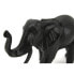 Elefantförmige Dekoration aus schwarzem