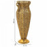 Umbrella stand Alexandra House Living Gold 19 x 49 x 21 cm