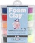 Фото #1 товара Пластилин или масса для лепки для детей Creativ Company Masa Foam Clay - 10x35g kol. Brokatowe